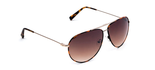 Velocity Luxe De Paris 101 Gold Square Sunglass