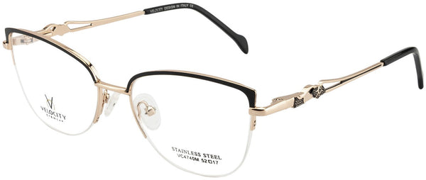 Velocity VC 4740M Cat-Eye Eyeglasses - DC1