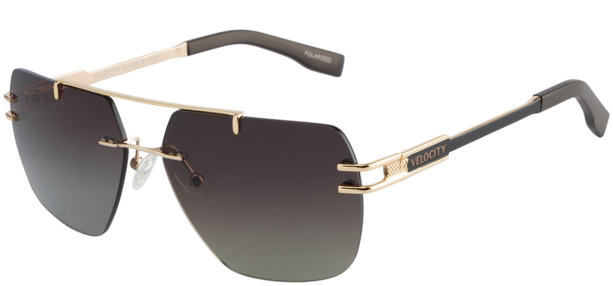 Velocity SVC 5264M Rectangle Sunglasses - C2-B
