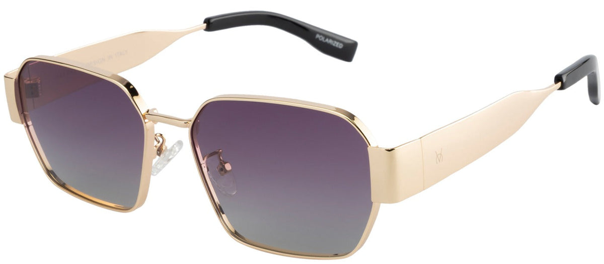 Velocity SVC 5265M Rectangle Sunglasses - C2-P