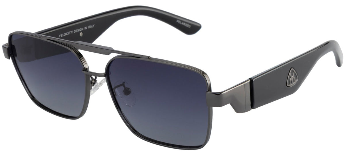 Velocity SVC 5297M Rectangle Sunglasses - C3