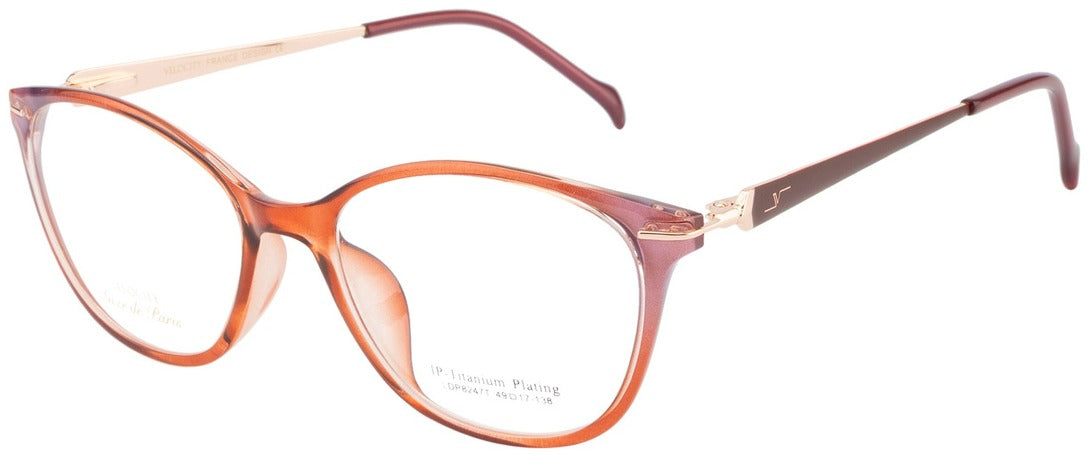 Luxe de Paris LDP 8247T Oval Eyeglasses - C2