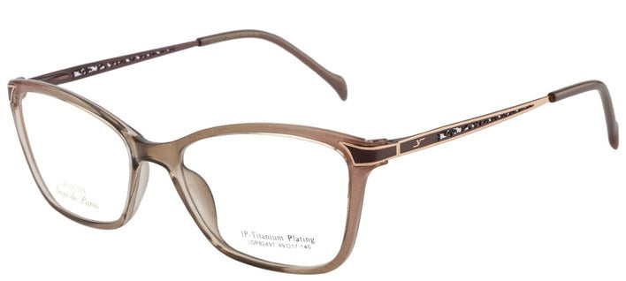 Luxe de Paris LDP 8249T Cat-Eye Eyeglasses - C5