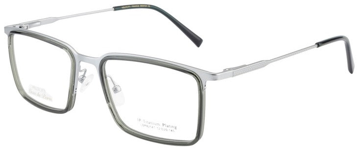 Luxe de Paris LDP 8254T Rectangle Eyeglasses - C4