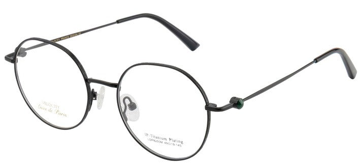 Luxe de Paris LDP 8255M Round Eyeglasses - C1
