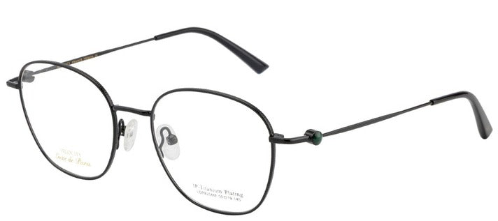 Luxe de Paris LDP 8256M Round Eyeglasses - C1