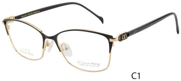 Luxe de Paris LDP 8257M Cat-Eye Eyeglasses - C1