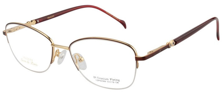Luxe de Paris LDP 8258M Rectangle Eyeglasses - C2