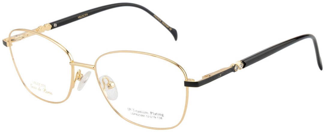 Luxe de Paris LDP 8259M Cat-Eye Eyeglasses - C2