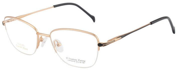 Luxe de Paris LDP 8261T Cat-Eye Eyeglasses - C1