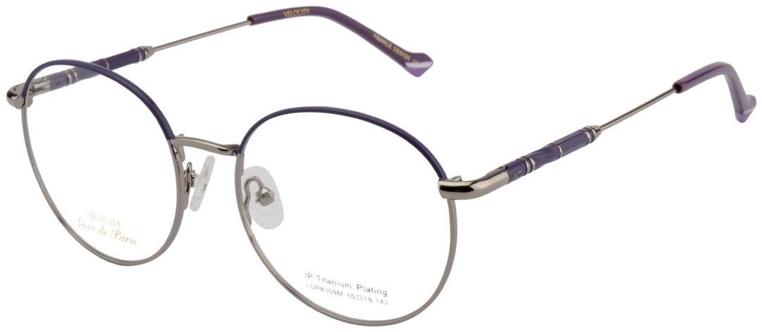 Luxe de Paris LDP 8309M Round Eyeglasses - C5
