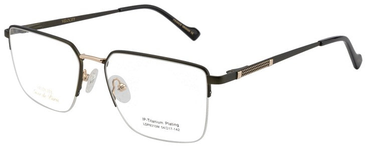 Luxe de Paris LDP 8310M Rectangle Eyeglasses - C5