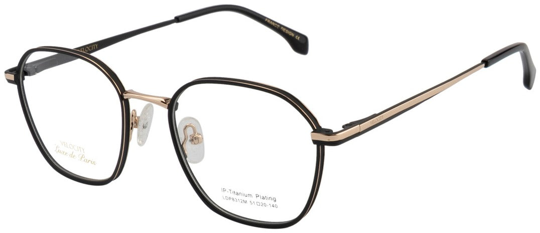 Luxe de Paris LDP 8312M Round Eyeglasses - C1