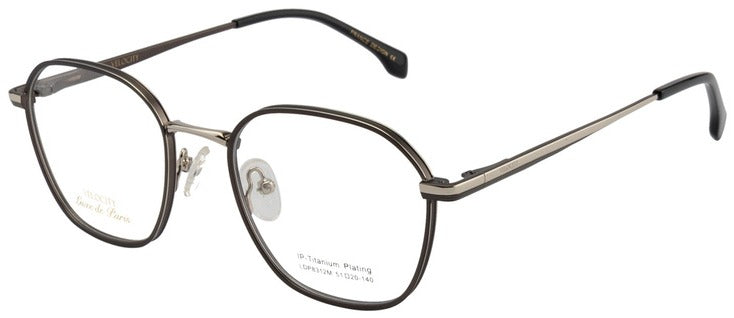 Luxe de Paris LDP 8312M Round Eyeglasses - C3