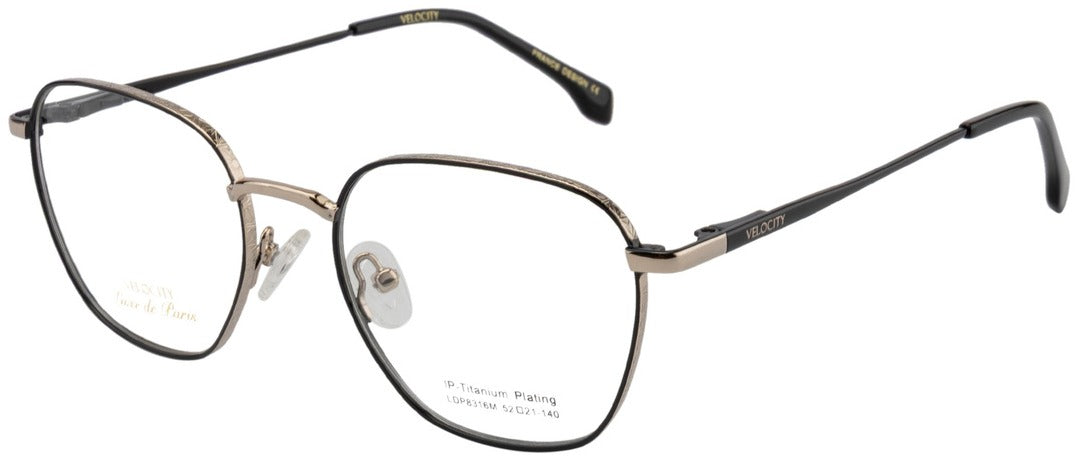 Luxe de Paris LDP 8316M Round Eyeglasses - C1