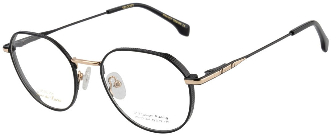 Luxe de Paris LDP 8318M Round Eyeglasses - C1