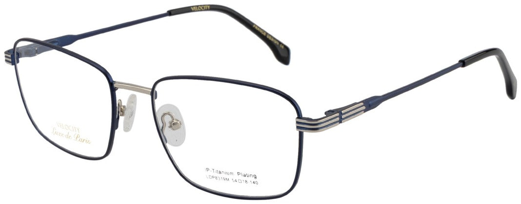 Luxe de Paris LDP 8319M Rectangle Eyeglasses - C10