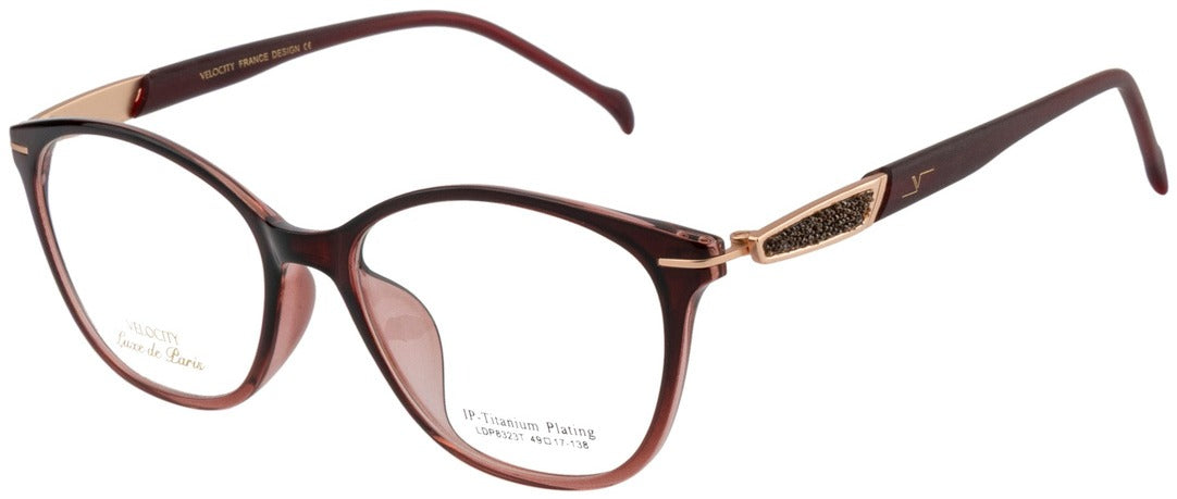 Luxe de Paris LDP 8323T Cat-Eye Eyeglasses - C5