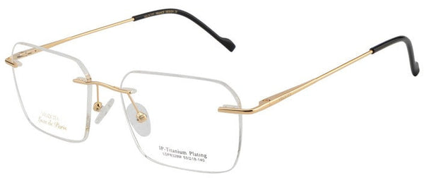 Luxe de Paris LDP 8328M Rectangle Eyeglasses - C1
