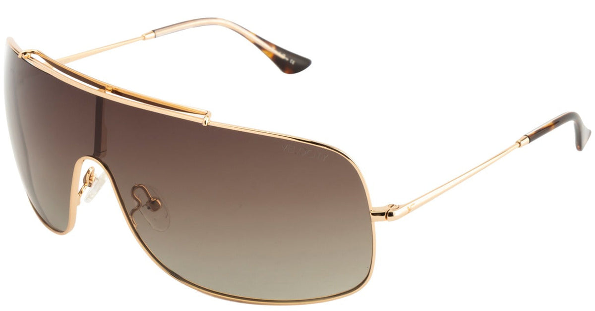 Luxe de Paris VC 2616LDP Wrap Sunglasses - IP4BRN