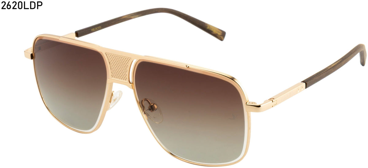 Luxe de Paris VC 2620LDP Square Sunglasses - IP4
