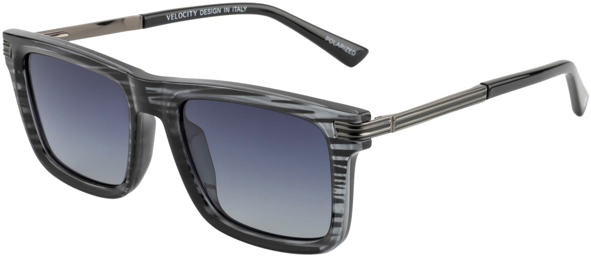 Velocity SVC 5256T Rectangle Sunglasses - C5