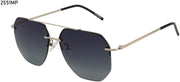 Velocity VC 2551MP Geometric Sunglasses