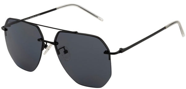 Velocity VC 2551MP Geometric Sunglasses - BLK