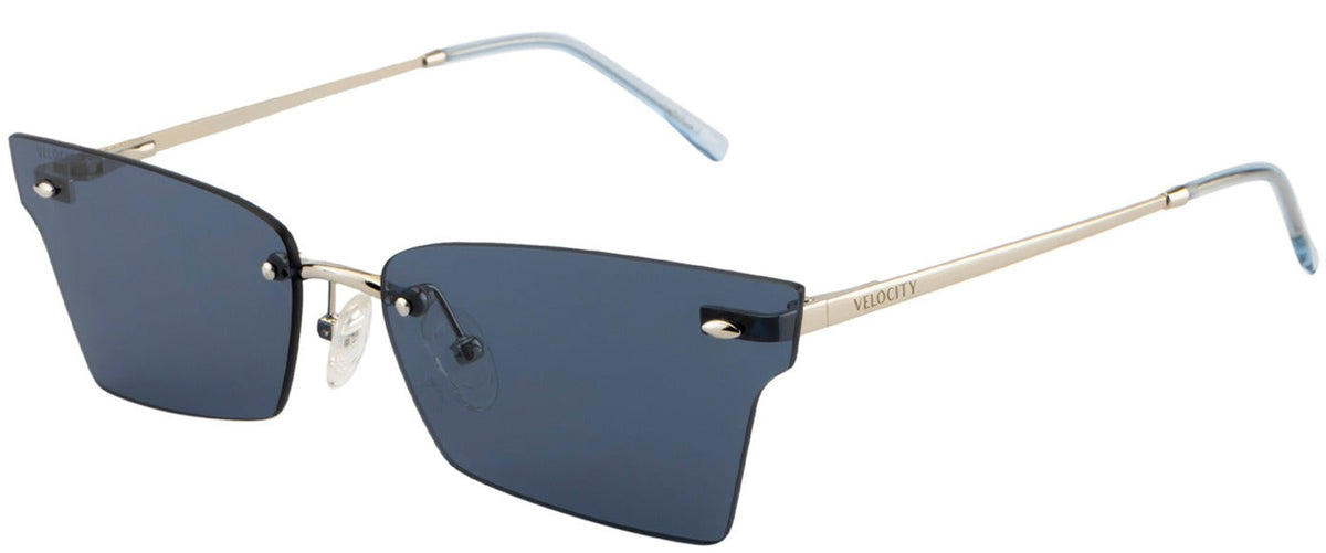 Velocity VC 2561MP Rectangle Sunglasses - SIL