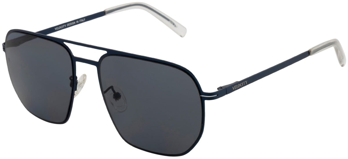 Velocity VC 2558MP Square Sunglasses - BLU