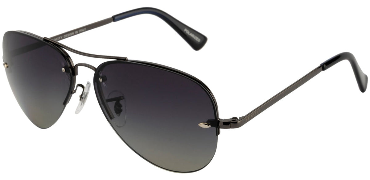 Velocity VC 2555MP Aviator Sunglasses - GUN