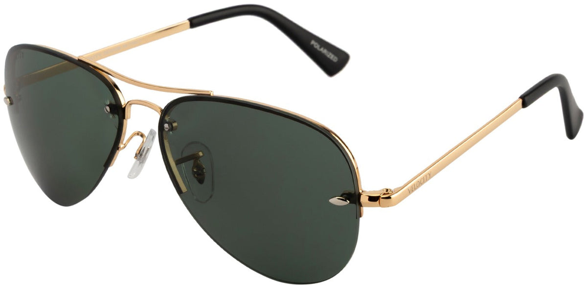Velocity VC 2555MP Aviator Sunglasses - GLD-G