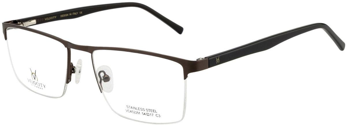 Velocity VC 4522M Rectangle Eyeglasses - C3