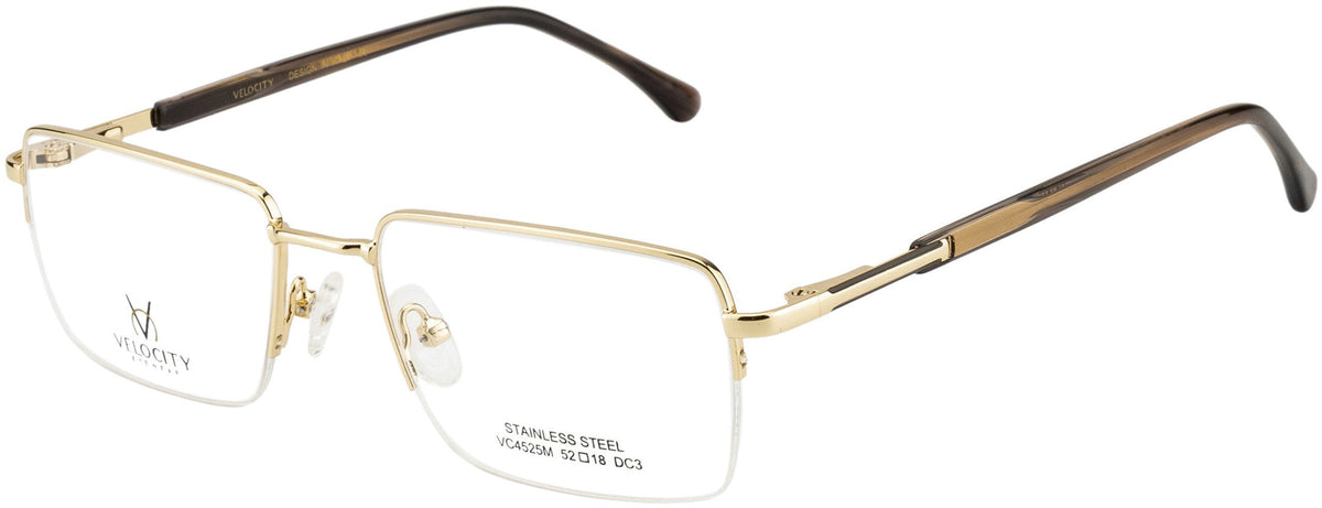 Velocity VC 4525M Rectangle Eyeglasses - DC3