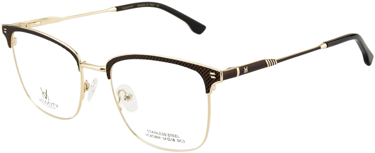 Velocity VC 4526M Rectangle Eyeglasses - DC3