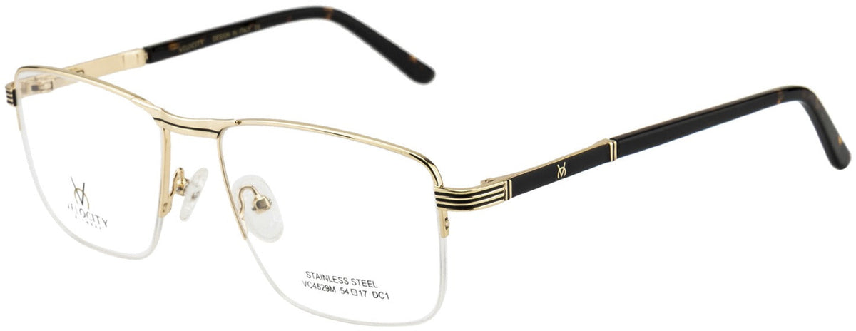 Velocity VC 4529M Rectangle Eyeglasses - DC1