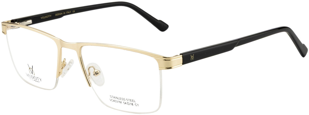 Velocity VC 4531M Rectangle Eyeglasses - C1