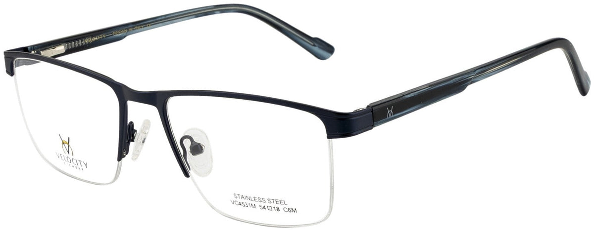 Velocity VC 4531M Rectangle Eyeglasses - C6M