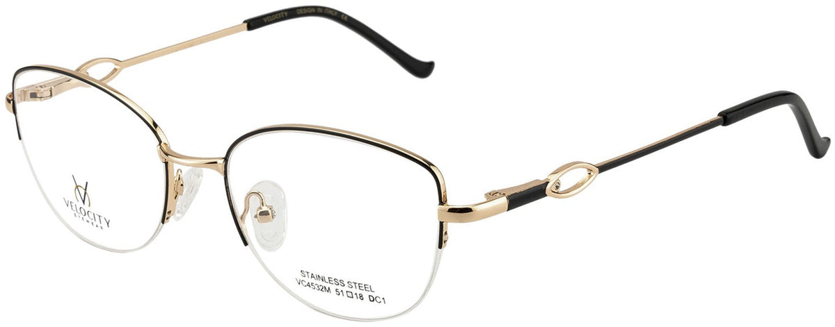 Velocity VC 4532M Cat-Eye Eyeglasses - DC1