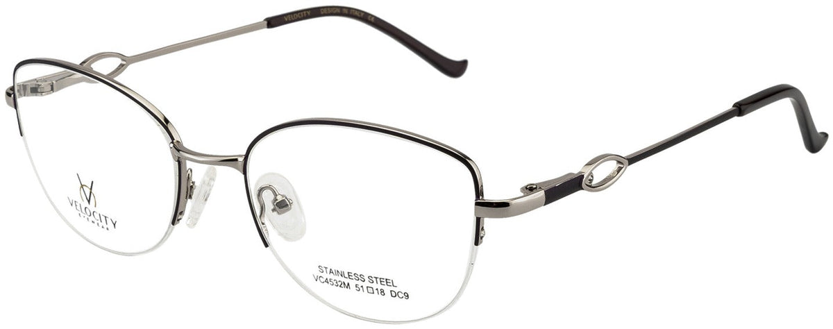 Velocity VC 4532M Cat-Eye Eyeglasses - DC9