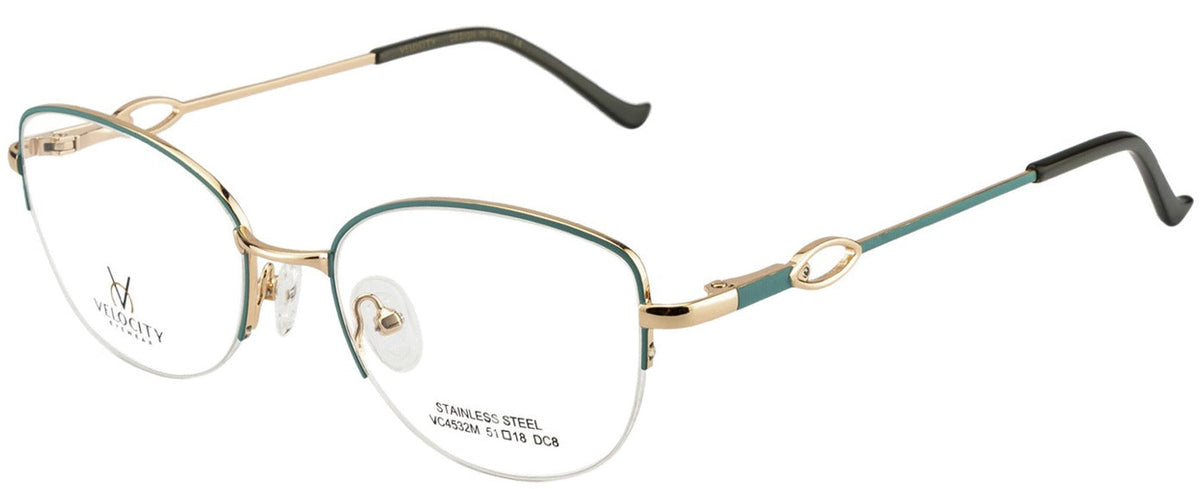 Velocity VC 4532M Cat-Eye Eyeglasses - DC8