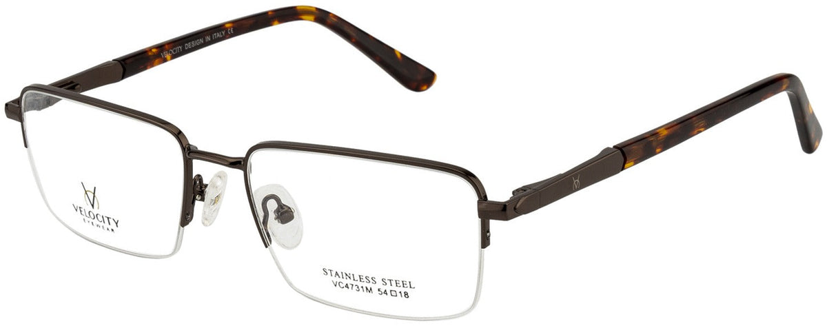 Velocity VC 4731M Rectangle Eyeglasses - C2