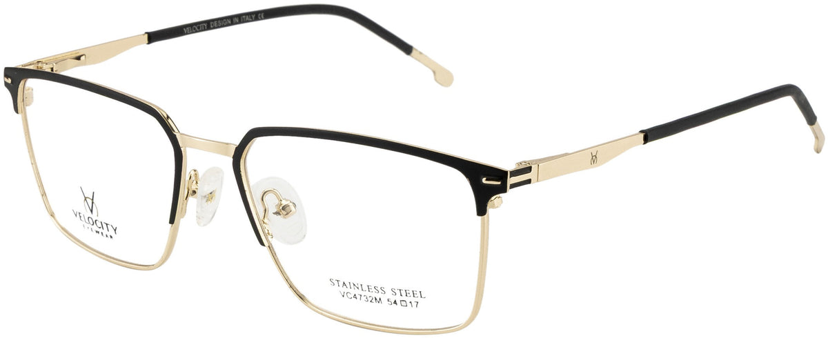 Velocity VC 4732M Rectangle Eyeglasses - DC1