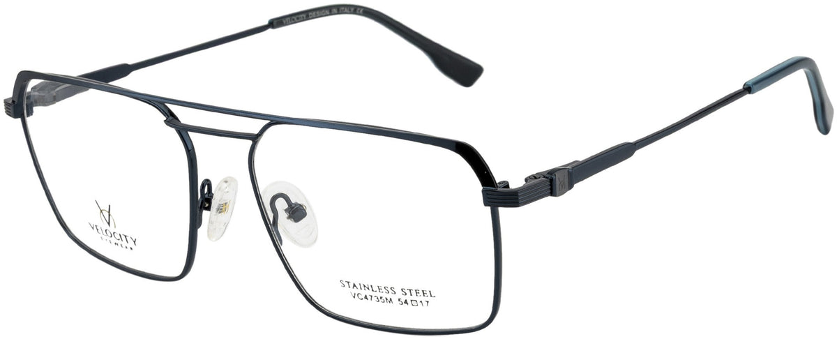 Velocity VC 4735M Rectangle Eyeglasses - DC4