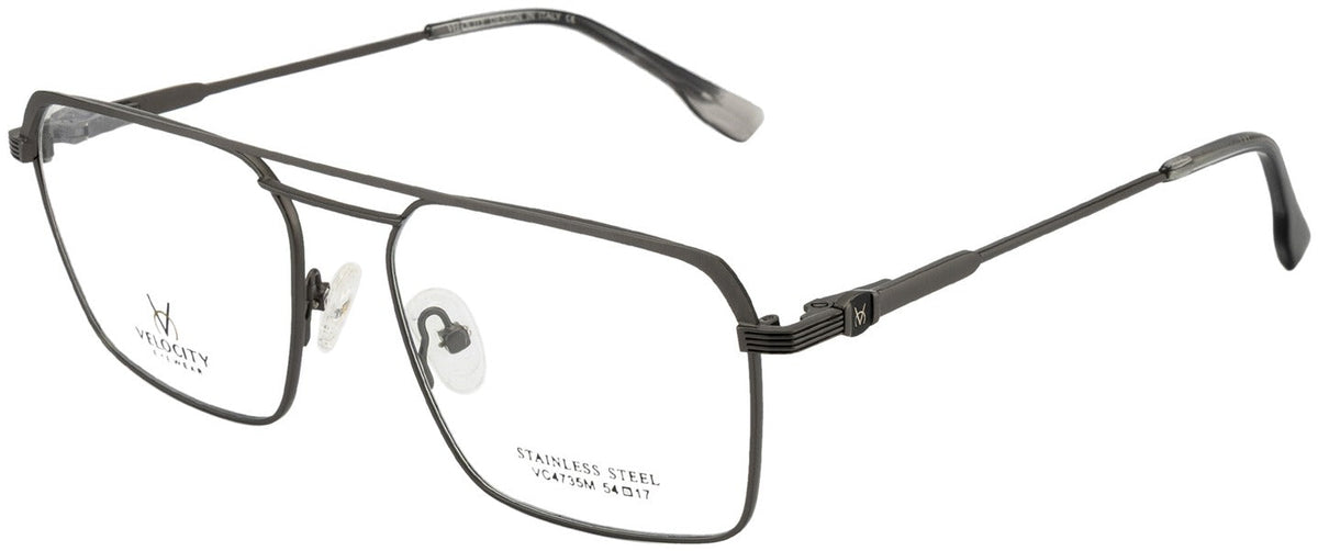 Velocity VC 4735M Rectangle Eyeglasses - DC3M