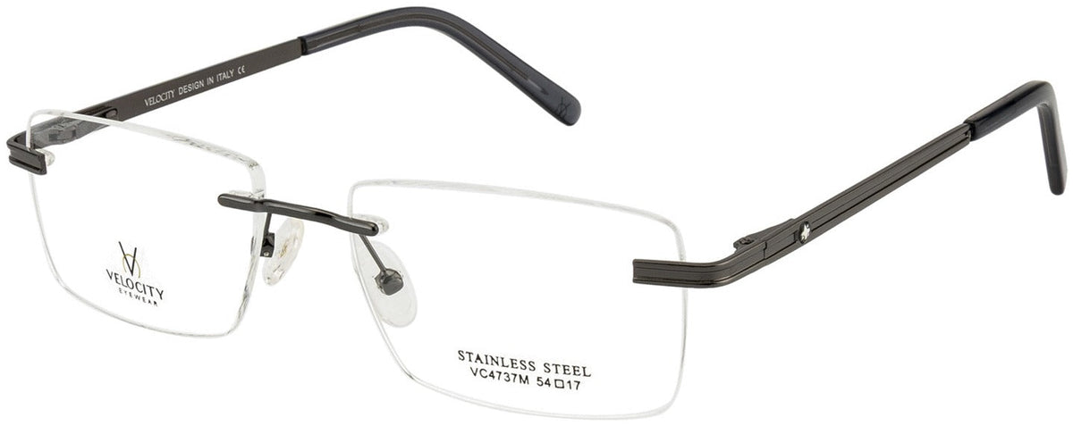 Velocity VC 4737M Rectangle Eyeglasses - C3
