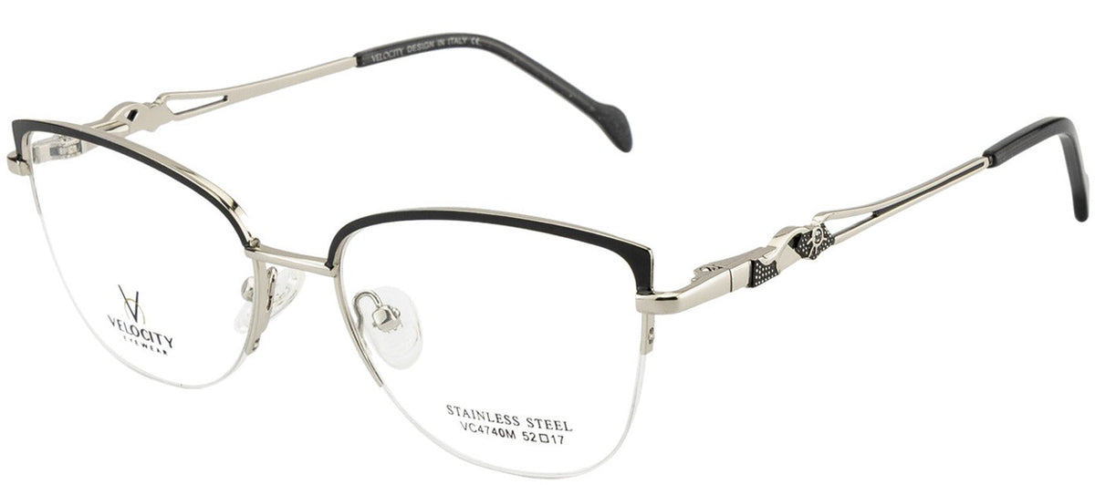 Velocity VC 4740M Cat-Eye Eyeglasses - DC6