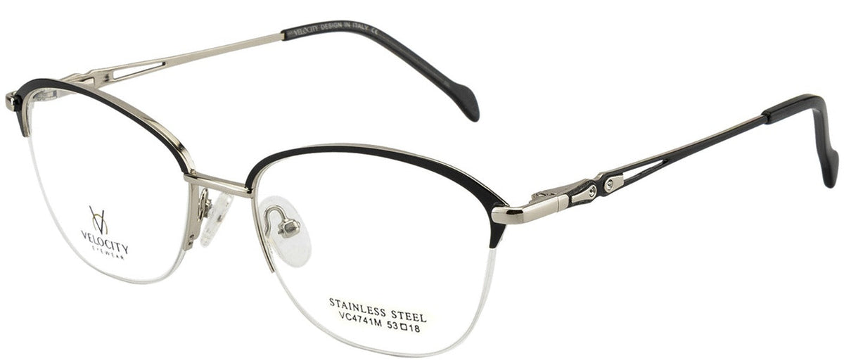 Velocity VC 4741M Cat-Eye Eyeglasses - DC6