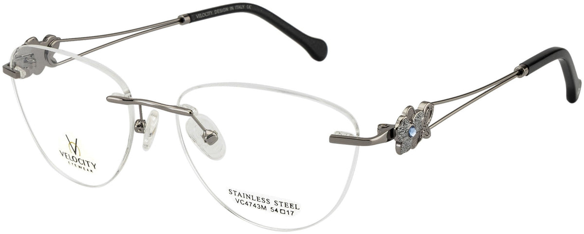 Velocity VC 4743M Oval Eyeglasses - DC3