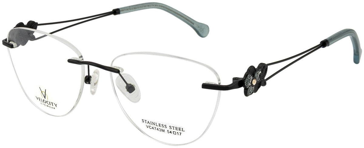Velocity VC 4743M Oval Eyeglasses - DC5M